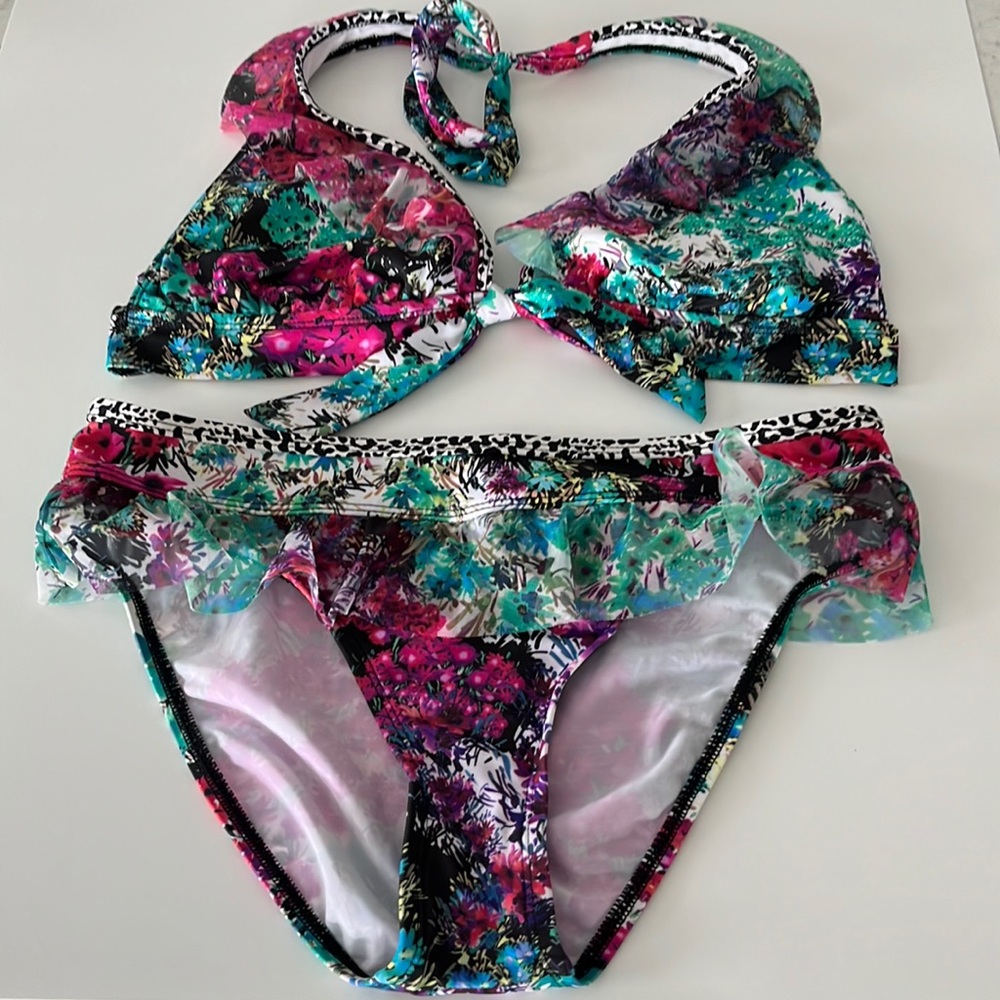 Multi colored Kenneth Cole Reaction Bikini